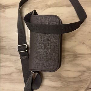 Calvin Klein Gray Crossbody Bag